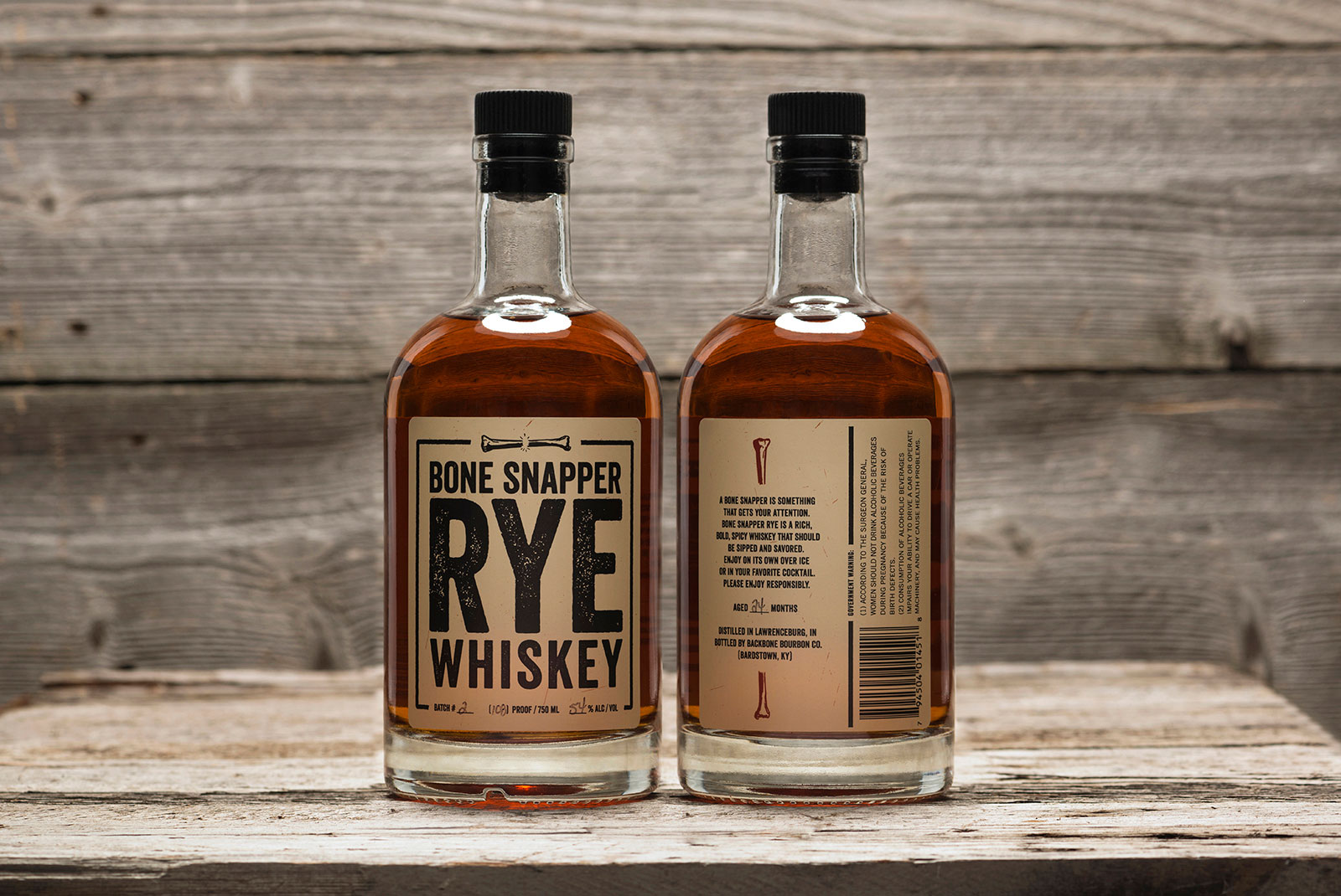 Bone Snapper - Rye Whiskey